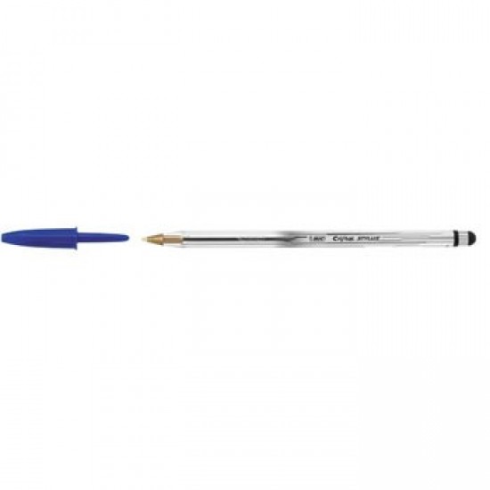 Esferografica Ball Point BIC azul p/ smartphones e tablets