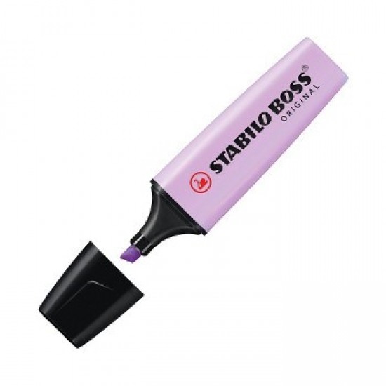 Marcador Fluorescente Stabilo Boss Pastel Violeta 70/155