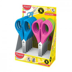Tesoura 13cm Maped Pontas Redondas p/Esquerdinos - 1un