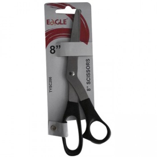 Tesoura 21cm Eagle Preto