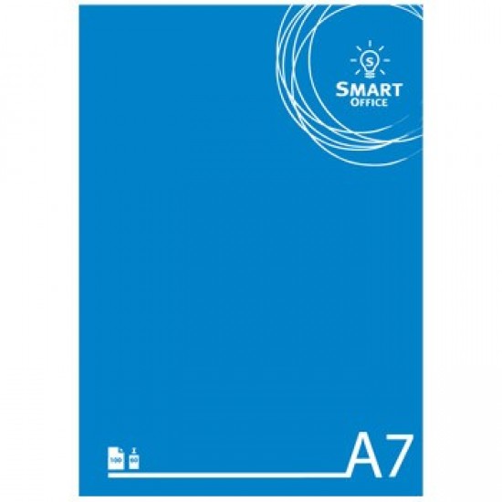 Bloco Notas Smart Office A7 Liso
