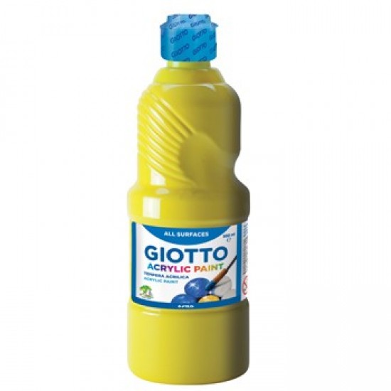 Guache Liquido Giotto Acrilico 500ml Amarelo