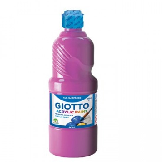 Guache Liquido Giotto Acrilico 500ml Magenta