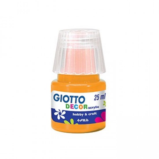 Guache Liquido Giotto Decor Acrilico 25ml Amarelo Escuro