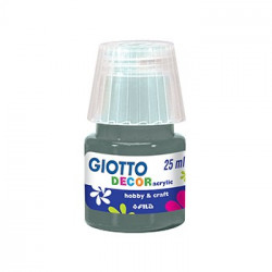 Guache Liquido Giotto Decor Acrilico 25ml Cinzento Escuro