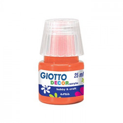 Guache Liquido Giotto Decor Acrilico 25ml Laranja