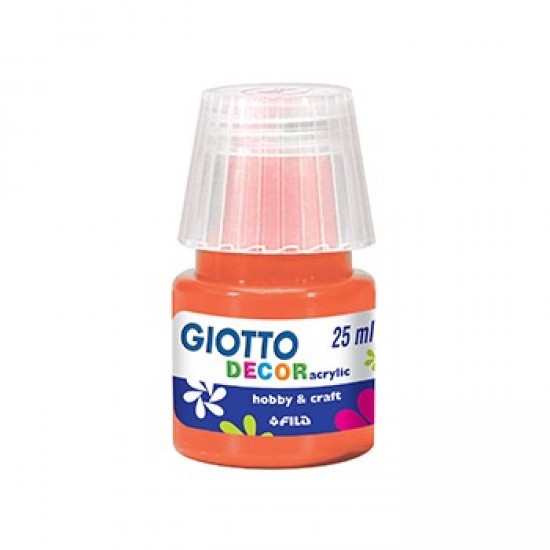 Guache Liquido Giotto Decor Acrilico 25ml Laranja