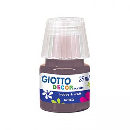 Guache Liquido Giotto Decor Acrilico 25ml Sepia