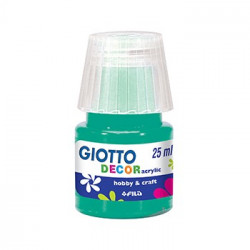Guache Liquido Giotto Decor Acrilico 25ml Verde Esmeralda