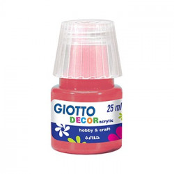 Guache Liquido Giotto Decor Acrilico 25ml Vermelho Escarlate