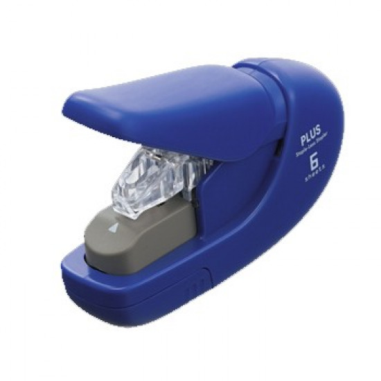 Agrafador sem agrafes Plus Flat-Clinch SL-106AB Azul
