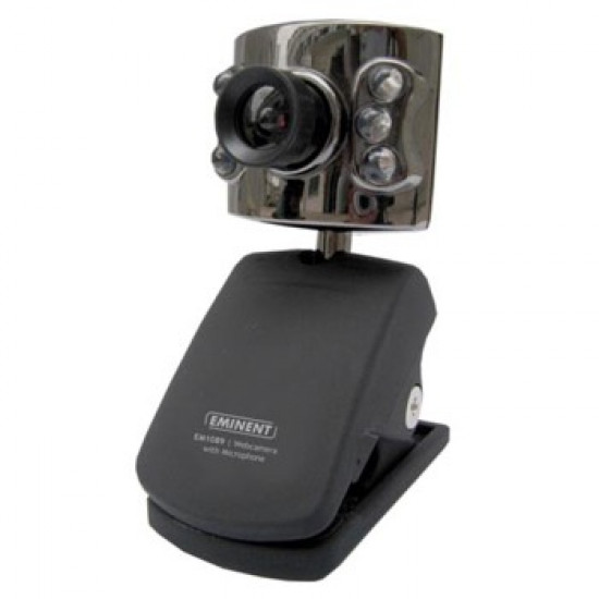 iCAM Webcam com iluminacao LED e mic