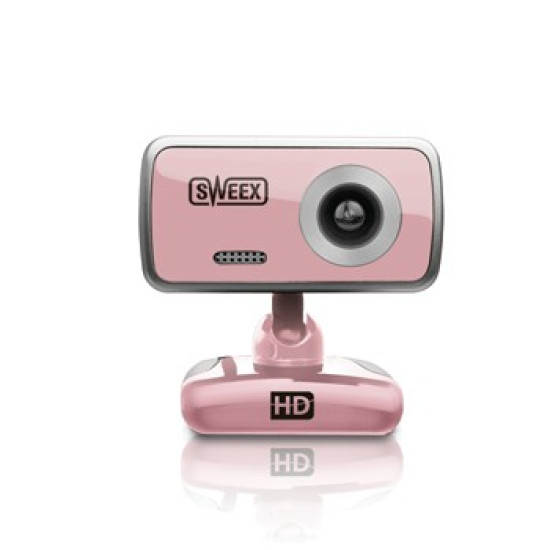 Webcam Sweex HD 2.0 Megapixel Rose Quartz