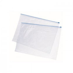 Bolsa Plastico A3 flex&iacute;vel com fecho de correr Eagle