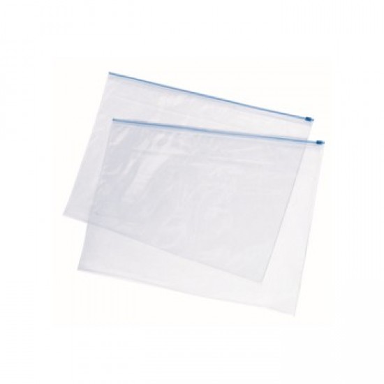 Bolsa Plastico A3 flex&iacute;vel com fecho de correr Eagle