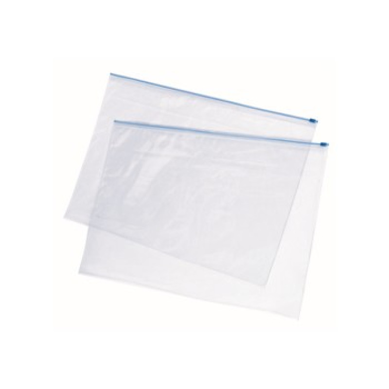 Bolsa Plastico A3 flex&iacute;vel com fecho de correr Eagle