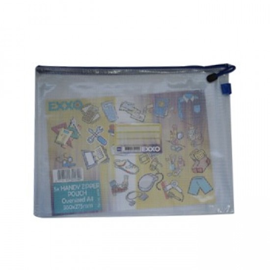 Bolsa Plastico c/Reforco Fio A4 c/Fecho Correr 1un (17385)