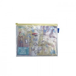 Bolsa Plastico c/Reforco Fio A5 c/Fecho Correr 1un