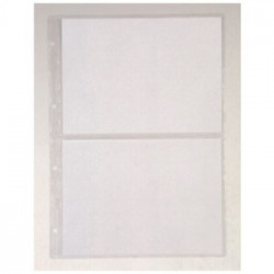 Bolsa A4 para Postais 2 Divisoes (Roma308) Pack 100