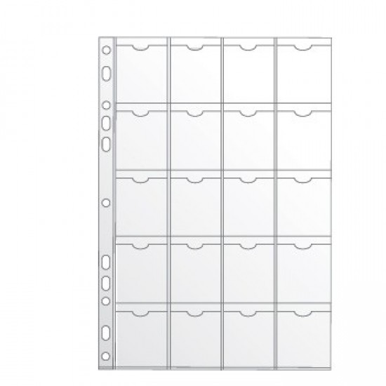 Bolsa Catalogo c/20 Divisoes para Slides Pack 10