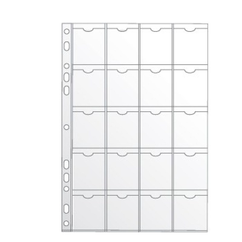 Bolsa Catalogo c/20 Divisoes para Slides Pack 10