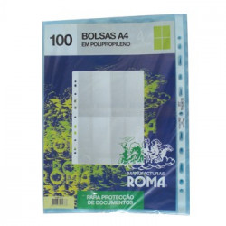 Bolsa para Postais 4 Divisoes (Roma220) Pack 100