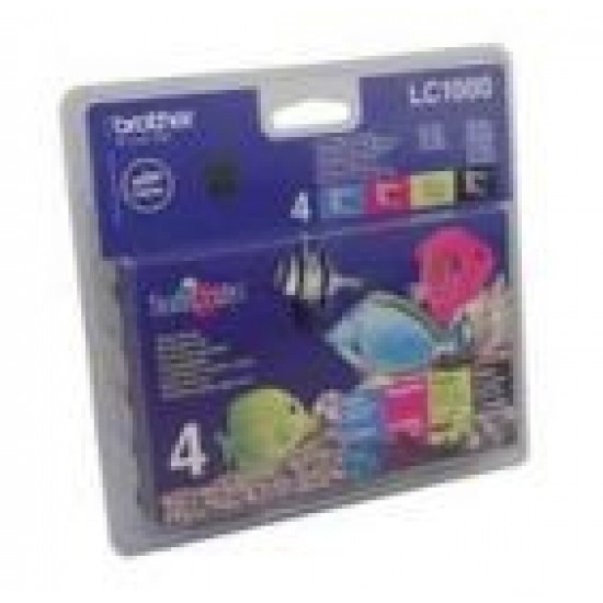 Tinteiro 130/330/540/750CW/240 (LC1000VALBP) Pack 4 Cores