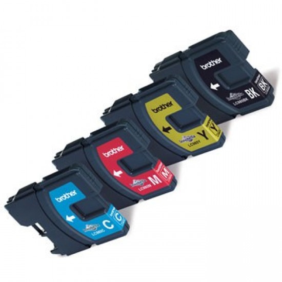 Tinteiro DCP145C (LC980VALBP) Pack 4 Cores