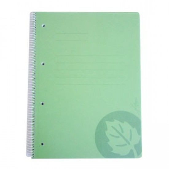 Caderno Espiral Capa PP A4 Quadriculado 120fls Cores Sortida