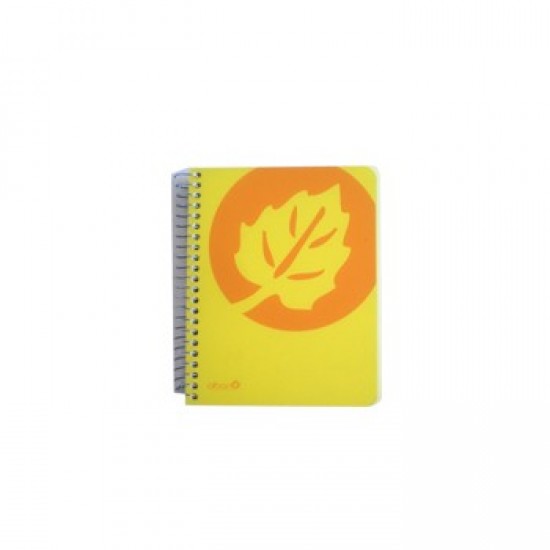 Caderno Espiral Capa PP A6 Pautado 120Fls 70gr