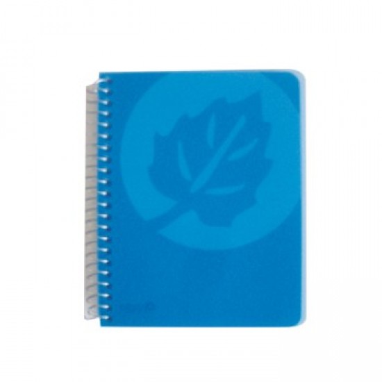 Caderno Espiral Capa PP A6 Quadriculados 120fls 70gr