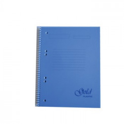 Caderno Espiral Platanus A5 Quadriculado 100Fls 70gr
