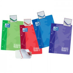 Caderno de Recarga Oxford A4 Pautado Azul