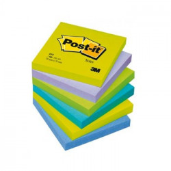 Post-It 654-MT Blocos 100 Folhas 76x76mm Pack 6un Neon