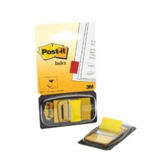 Post-it Index 1 Polegada Amarelo - 1un