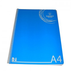 Caderno Espiral Smart Office Capa Plastico A4 Pautado