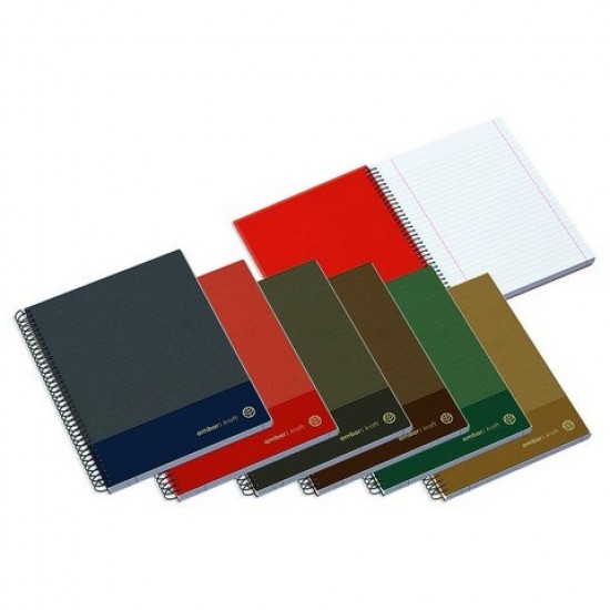 Cad Esp C/Dura A5 120F 60G Kraft P Sort