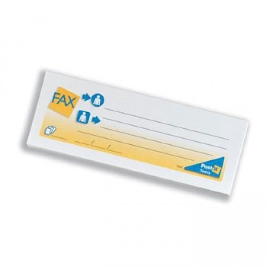 Post-it Mensagem Fax Pequeno 102x37 Pack2