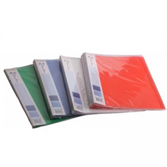 Pasta c/20 Bolsas Catalogo Eagle Preto Transparente