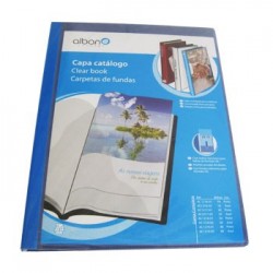 Pasta c/30 Bolsas Catalogo Azul A4