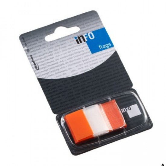 Separador Tape Flags 1 Polegada Laranja