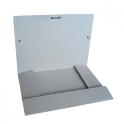 Pasta Cartolina 350gr 310x230 Abas/Elast Cinza