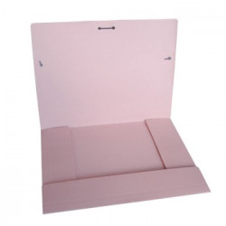 Pasta Cartolina 350gr 310x230 Abas/Elast Rosa