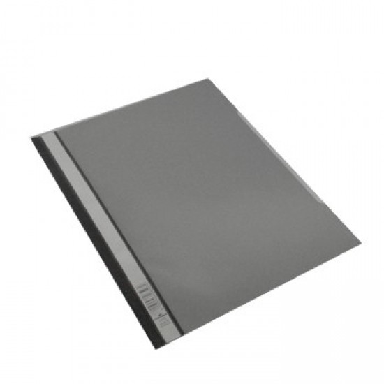 Classificador Plastico PVC Cinza Capa Transparente 1 un