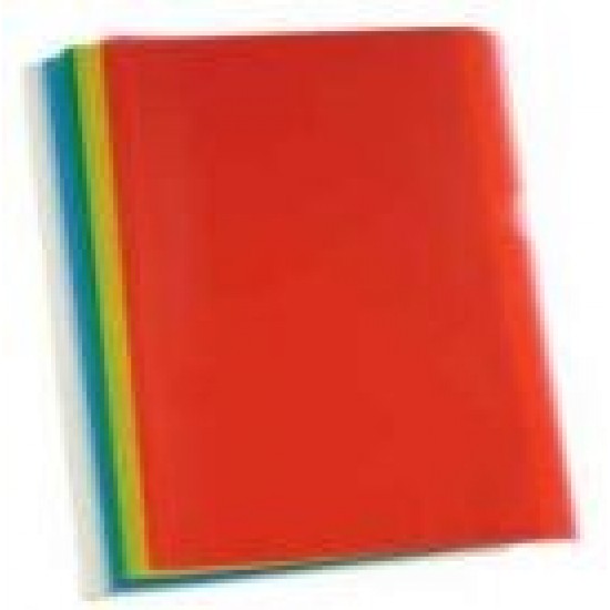 Bolsa Plastico em L A4 Transl Amarelo (90microns)