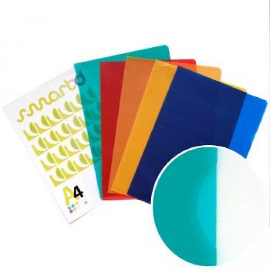 Bolsa Plastico em L A4 Transparente