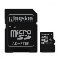 Cartao Memoria 32GB Kingston Canvas Select Micro SDHC